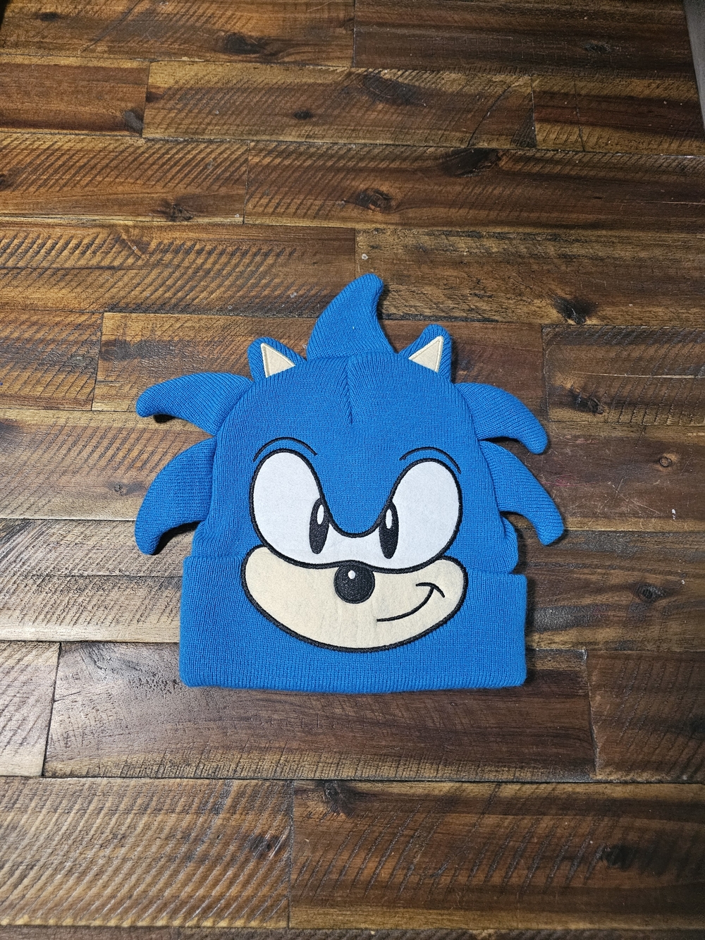 Blue Sonic Character Beanie - Never Worn (No Tags)